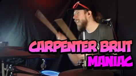 Carpenter Brut - Maniac - Drum Cover by Andy Gentile