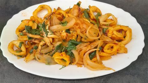 Recipe Of Squid/Calamari/Chilly Fry/Goan Style#Homemade#Cooking # - YouTube