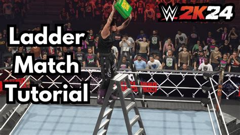 WWE 2K24 - Ladder Minigame Tutorial - YouTube