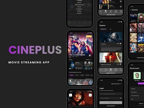 Cineplus - Movie Streaming App by Khusnul Khotimah on Dribbble