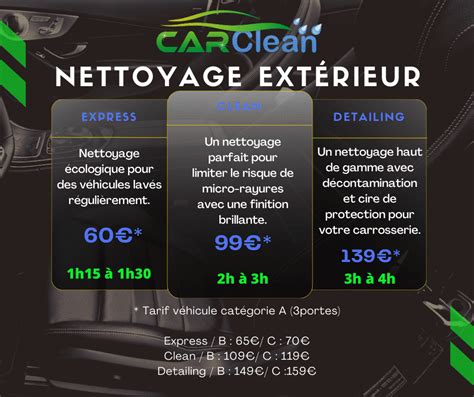 Carclean - Lavage - automobile - eco responsable - a domicile
