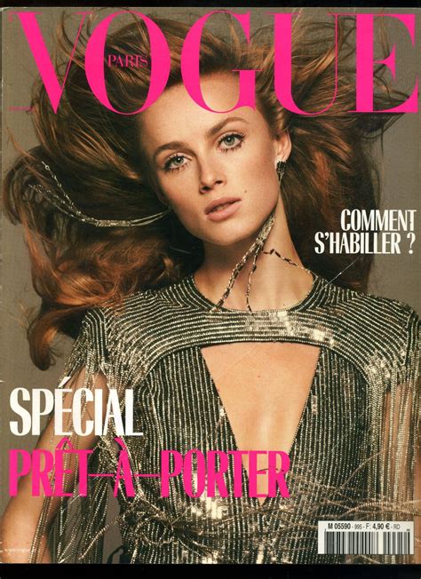 VOGUE PARIS MAGAZINE NO 995 MARS 2019, RIANNE VON ROMPAEY SPECIAL ISSUE ...