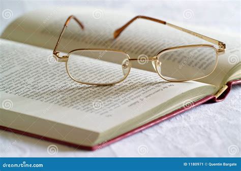 Spectacles and Book stock image. Image of book, translate - 1180971