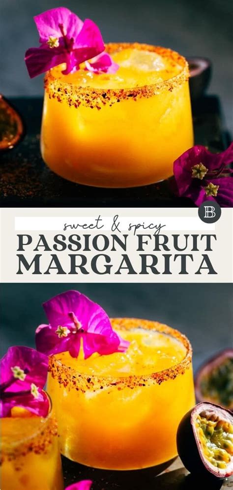 Spicy Passion Fruit Margarita - Butternut Bakery | Recipe | Fruit ...