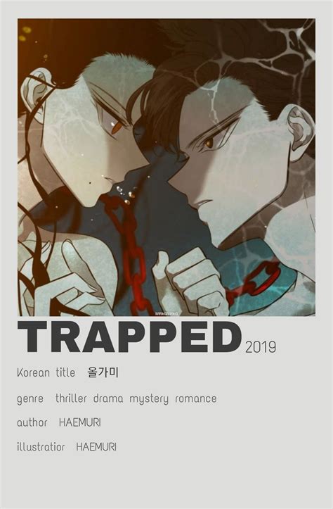 Trapped | minimalist poster | Webtoon, Minimalist poster, Manhwa