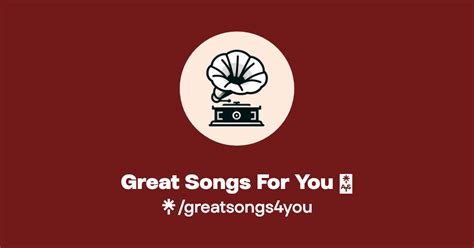 Great Songs For You 🥀 - Listen on Spotify - Linktree