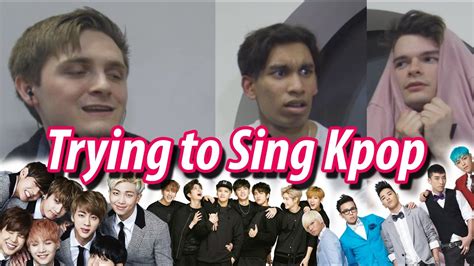 British Guy Tries to Sing Kpop / Kpop 부르는 영국남자 - YouTube