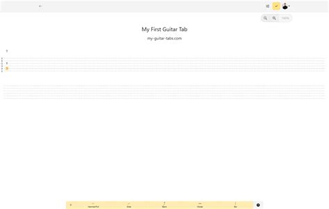 Crea Tu Primera Tablatura | My Guitar Tabs