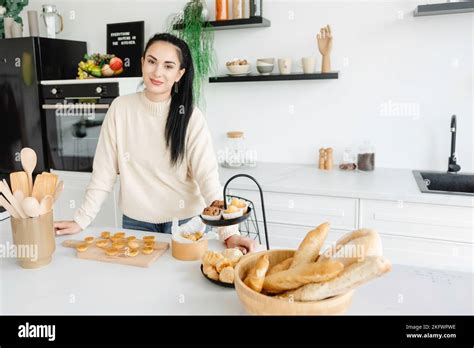 The homemaker in today's kitchen makes a dessert in the shape of a ...