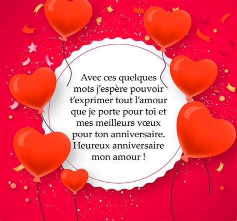 message pour souhaiter joyeux anniversaire a son amour | Love my ...