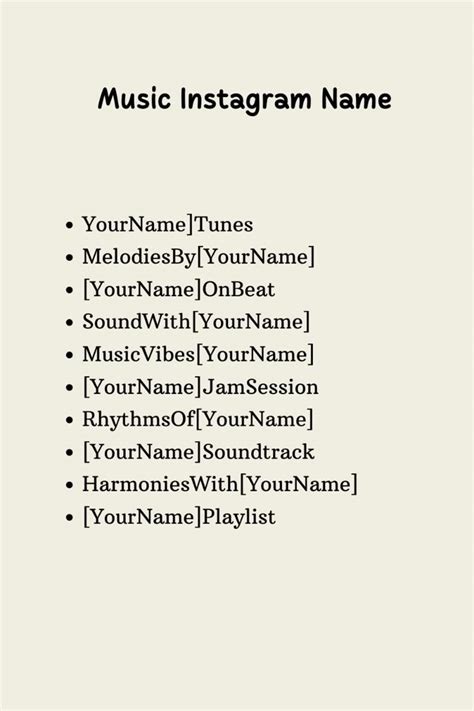 Tune In: Catchy Instagram Username Ideas for Music Lovers! 🎶 ️ in 2025 ...