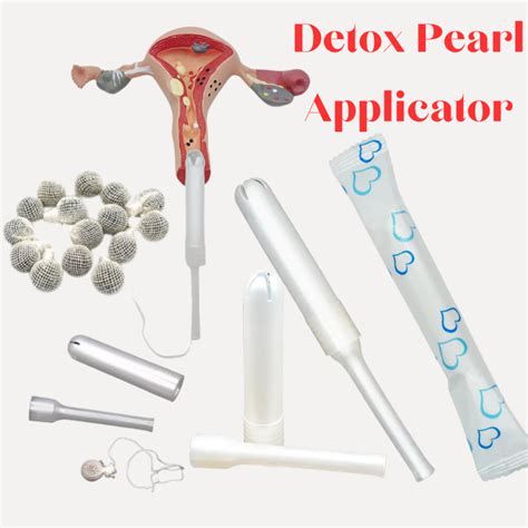 Detox Pearl Applicator For Tampon and Yoni pearls Pusher Female hygiene ...