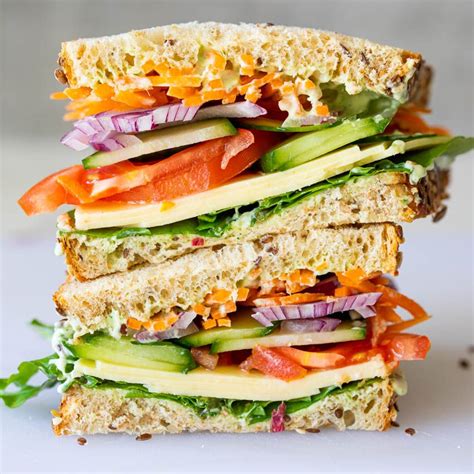 Easy Healthy Salad Sandwich | Recipe | Crockpot recipes beef, Healthy ...