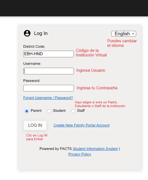 Plataforma Virtual – Escuela Bilingüe Honduras
