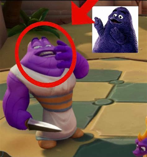 Grimace in Spyro by SkylarTheWolf2002 on DeviantArt
