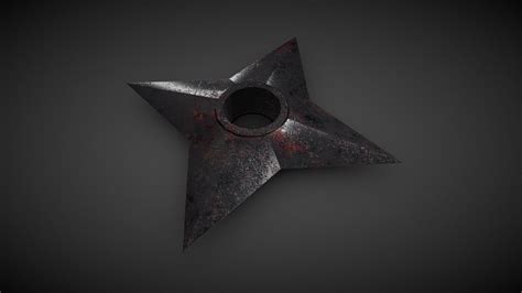 Shuriken (Ninja Star) - 3D model by Josh Nicholson (@Rasengan975 ...