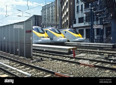 Eisenbahn, Eurostar Paris-London - Railway, Eurostar Paris-London Stock ...