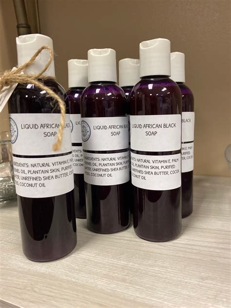 Liquid - African Black Soap