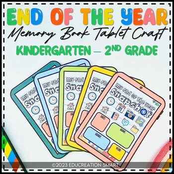 SALE 35% OFF | END OF THE YEAR MEMORY BOOK SNAPSHOT TABLET CRAFT FOR K ...