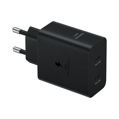 Samsung 2 Port Power Adapter – 50W – Black - Gammatek