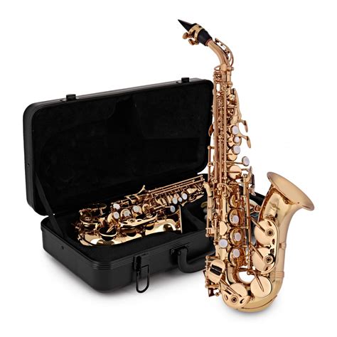 Curved Soprano Saxophone by Gear4music at Gear4music