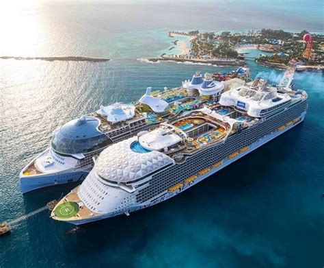 World’s Largest Cruise Ships Meet in CocoCay - Cruise Industry News ...