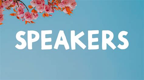 Alec Benjamin - Speakers (Lyrics)