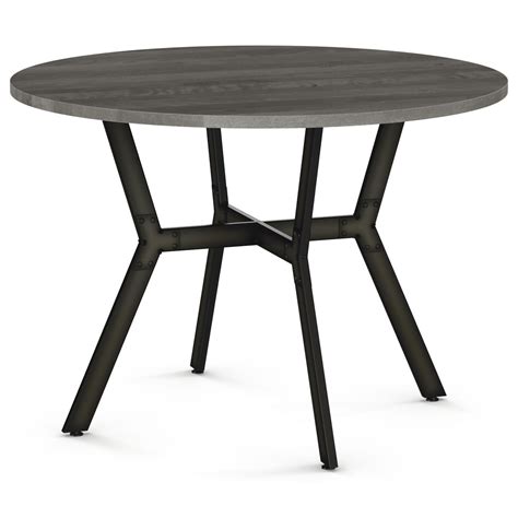 Amisco Industrial Norcross Table | Belfort Furniture | Kitchen Tables