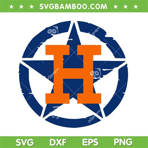 Houston Astros Four Logos SVG, Astros Baseball