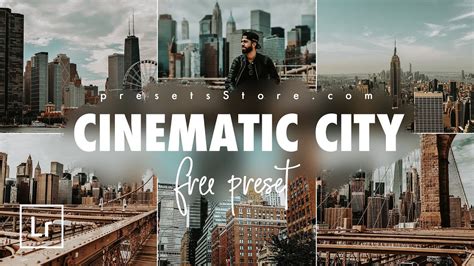 Cinematic City — Mobile Preset Lightroom DNG | Tutorial | Free | Street Style Preset | Film Preset