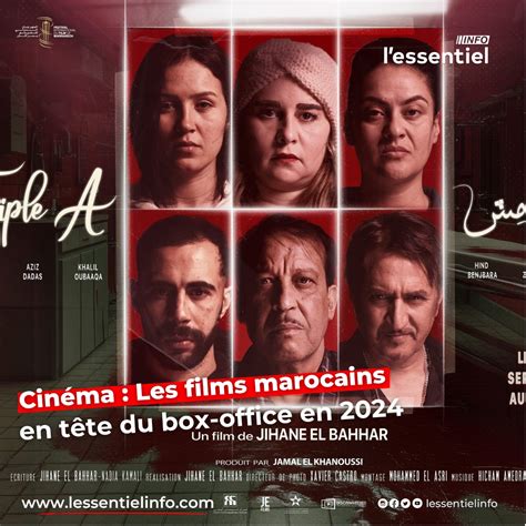 L'essentiel Info | Cinéma : Les films marocains en tête du box-office ...