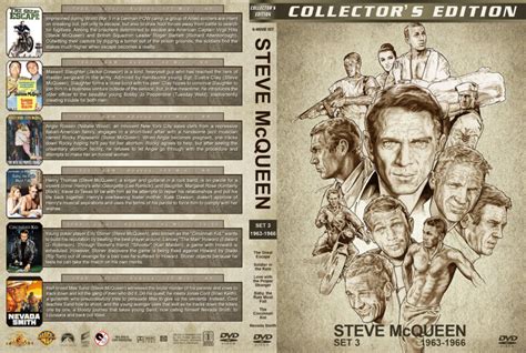 Steve McQueen Filmography - Set 3 (1963-1966) R1 Custom DVD Cover ...