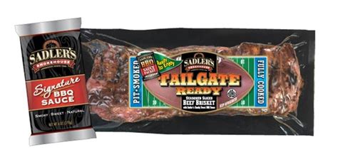 Sadler's Smokehouse Tailgate-Ready Beef Brisket Gets a Smoky Sweet Twist