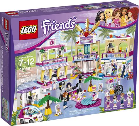 Lego Friends Heartlake Shopping Mall Building Set 41058 : Amazon.com.au ...