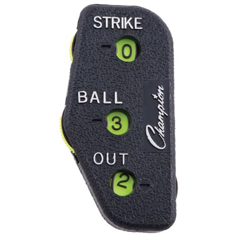 Umpire Indicator: 3-Wheel Plastic | Baseball | Pioneer Athletics