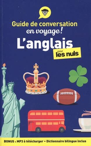 Guide De Conversation L'anglais Pour Les Nuls En Voyage | Librairie De ...