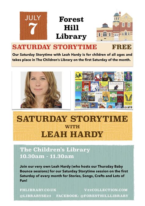 Saturday storytime session - Forest Hill Library