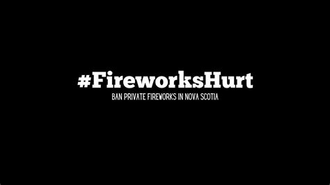 Petition · Ban Consumer Fireworks in Nova Scotia - Canada · Change.org
