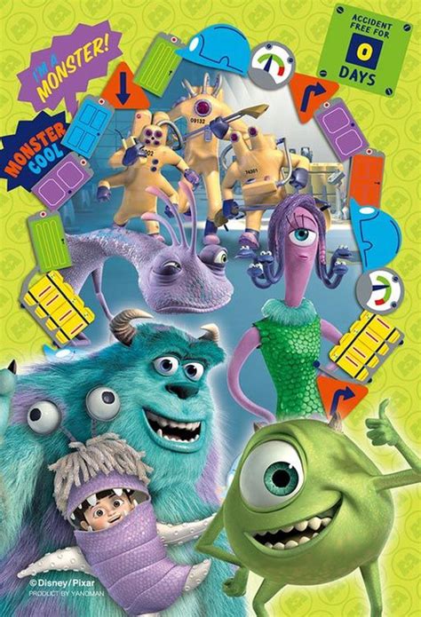 Prism Art Jigsaw Petit Puzzle Disney Pixar Monsters Inc. (70 S-Pieces)