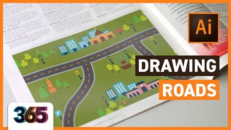 🚕 Drawing roads | Illustrator Tutorial #179/365