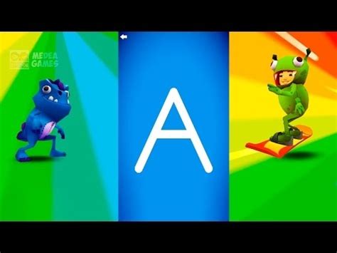 Learn ABC Letters and Alphabet with Subway Surfers - ABC Alphabet Songs with Sounds for Children