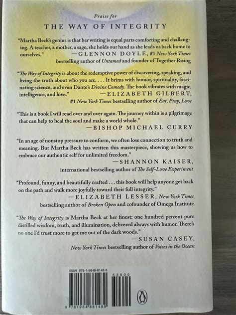 The Way of Integrity : Finding the Path to Your True Self (Oprah's Book ...