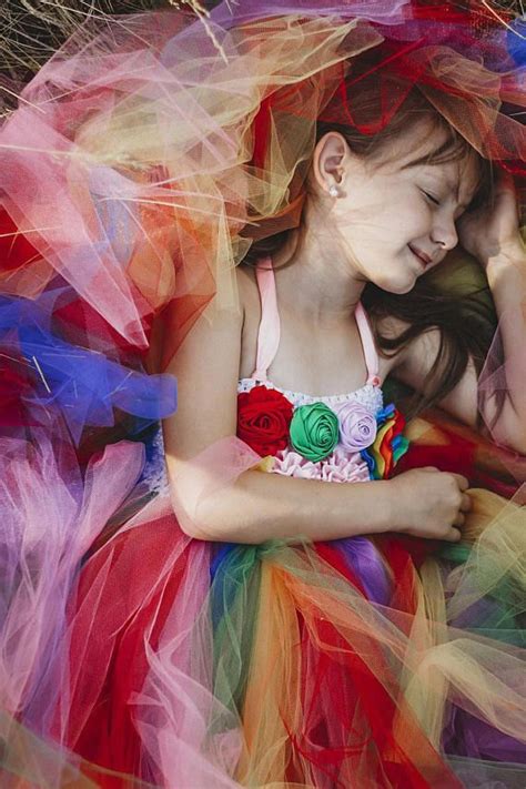 Rainbow Dream- Rainbow flower girl tutu dress perfect for Rainbow ...