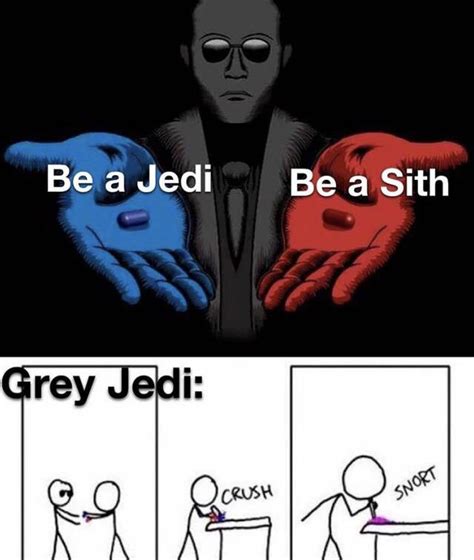 Blue or red pill? : r/starwarsmemes
