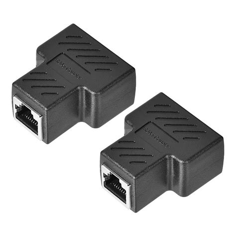 RJ45 Splitter Coupler Inline Connector 1 To 2 Splitter Cat7 Cat6 Cat5e ...