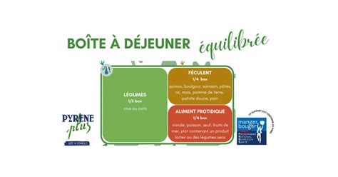 Boîte à déjeuner équilibrée – support conforme au pnns - Accueil