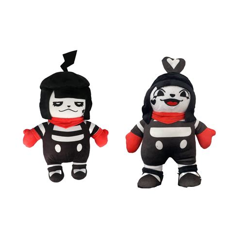 Paytoy Mime and Dash Plush Toys, 2PCS Chuchu Plush Bonbon Plush Doll ...