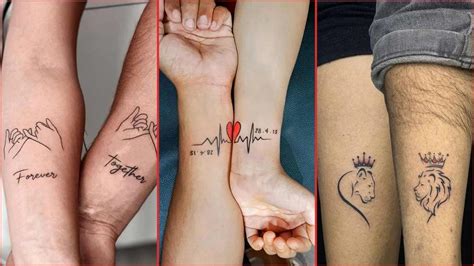 Express Your Love: Unique Couple Tattoo Designs To Symbolise Your Bond ...