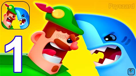 Ultimate Bowmasters - Gameplay Walkthrough Part 1 Shark The Sea Princess (Android, iOS)