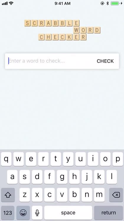 Word Checker for Scrabble® by Fabien Maurice